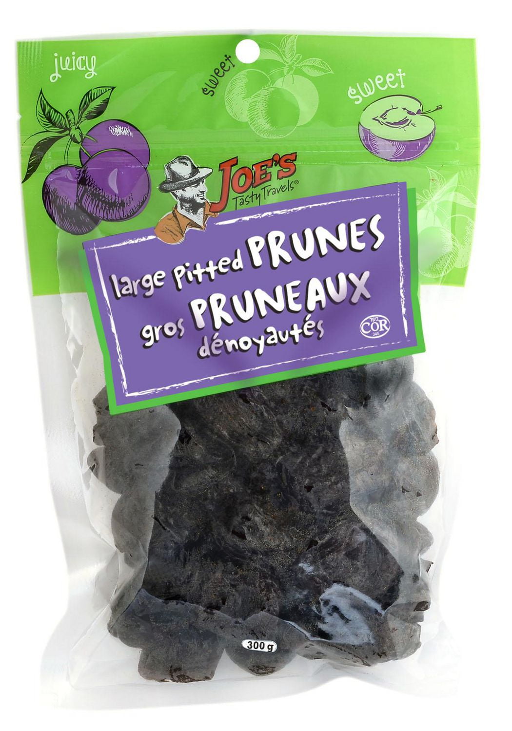 Joe's Tasty Travels Jtt Large Pitted Prunes 300g Walmart Canada
